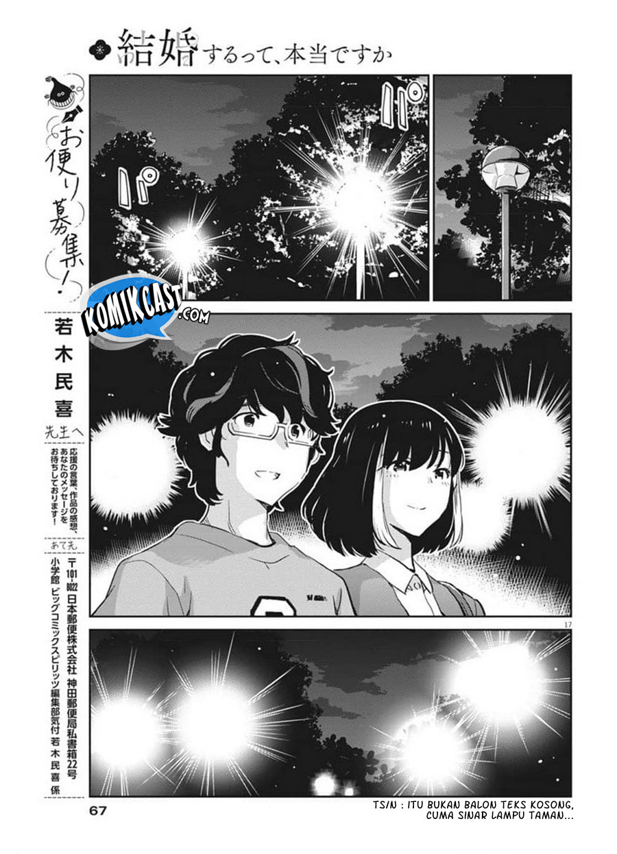 Kekkon Surutte, Hontou Desu ka? Chapter 52 Gambar 18